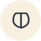 icon-3 Orange power button icon with dark outline.